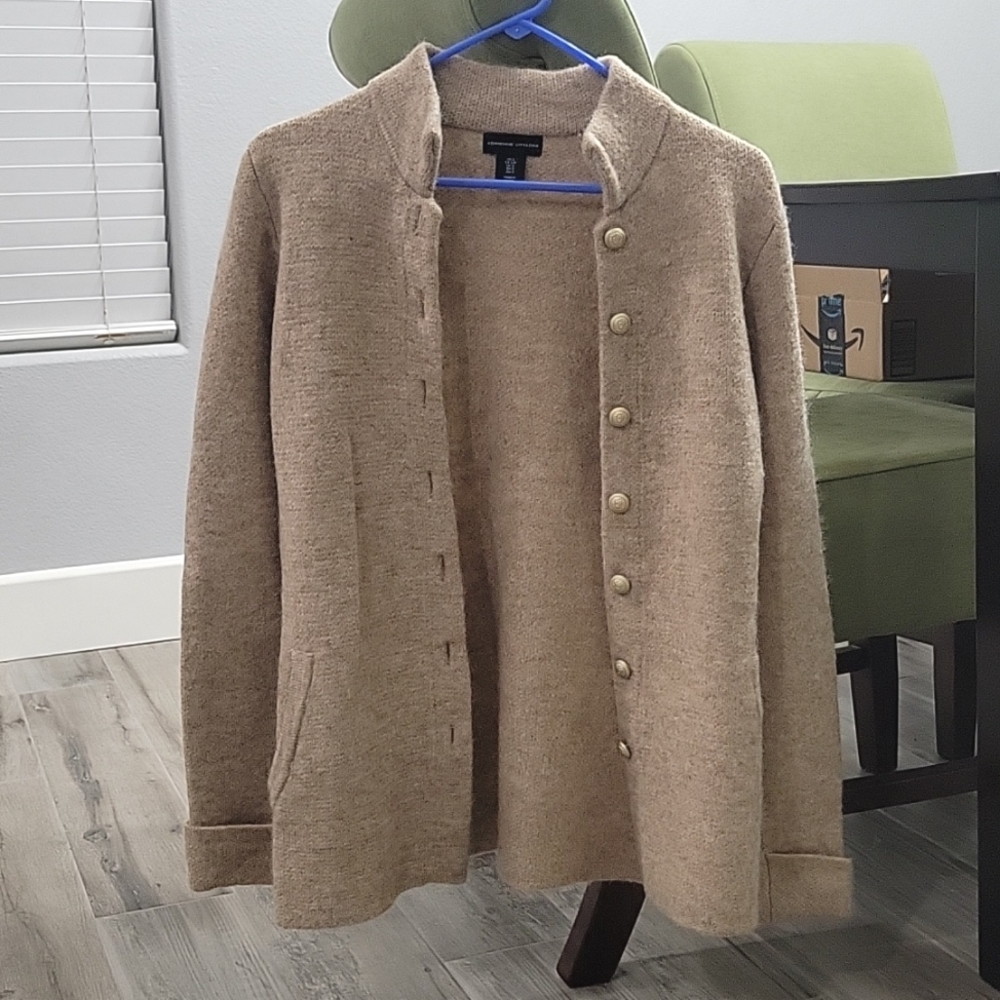 Adrienne Vittadini camel/gold sweater - Picture 1 of 10